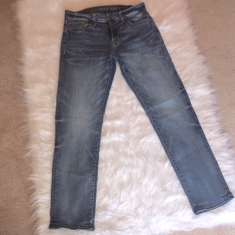 AE NE(X)T Level Flex Slim Straight Men’s Jeans - Picture 3 of 15
